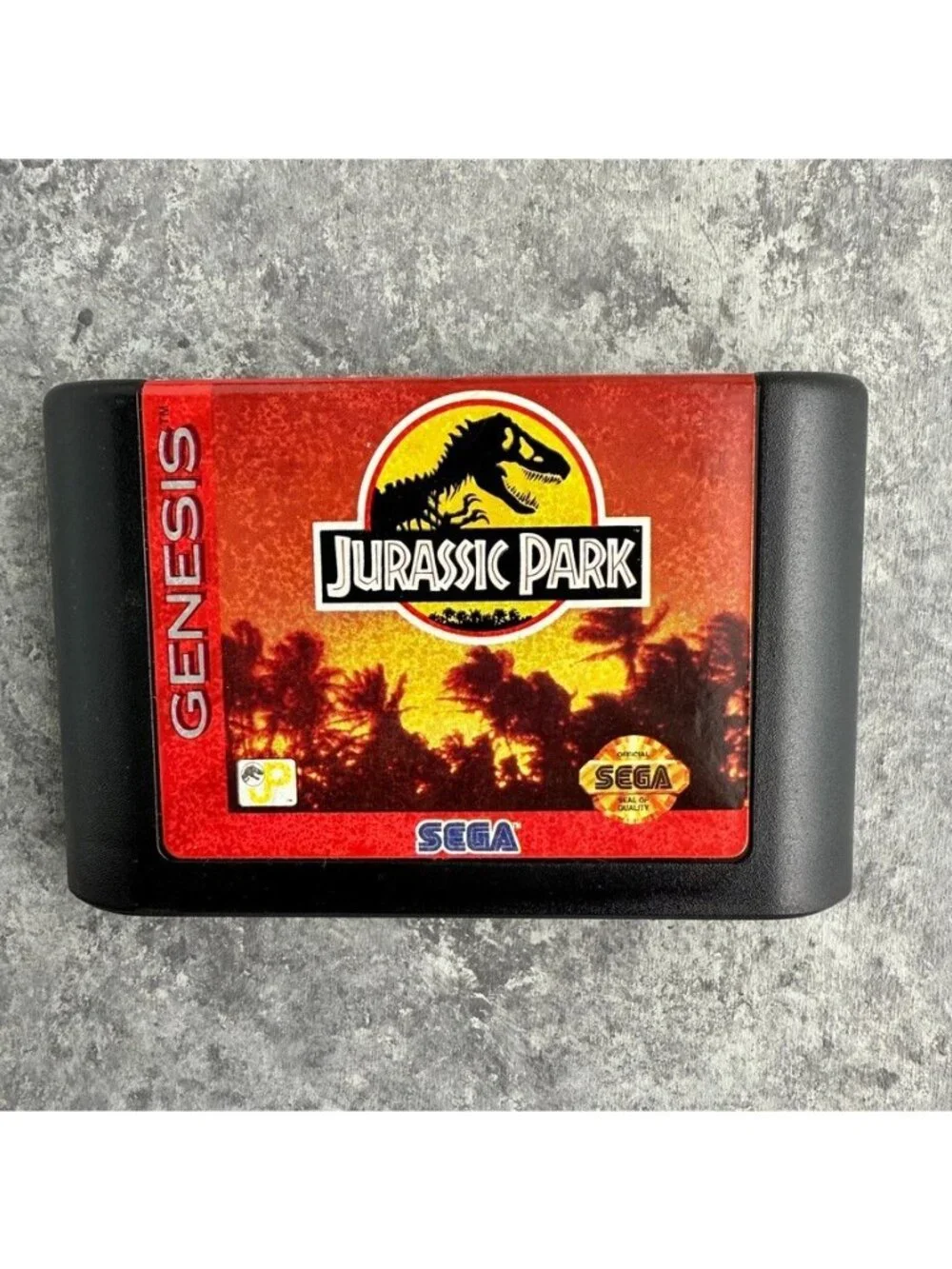 Jurassic Park Sega Genesis 1993 Authentic Complete w/ Manual CIB Tested & Works